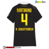 Ženske Nogometnih dresov Borussia Dortmund Nico Schlotterbeck #4 Gostujoči 2026-27 Kratki rokavi